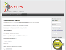 Tablet Screenshot of forumformazione.it